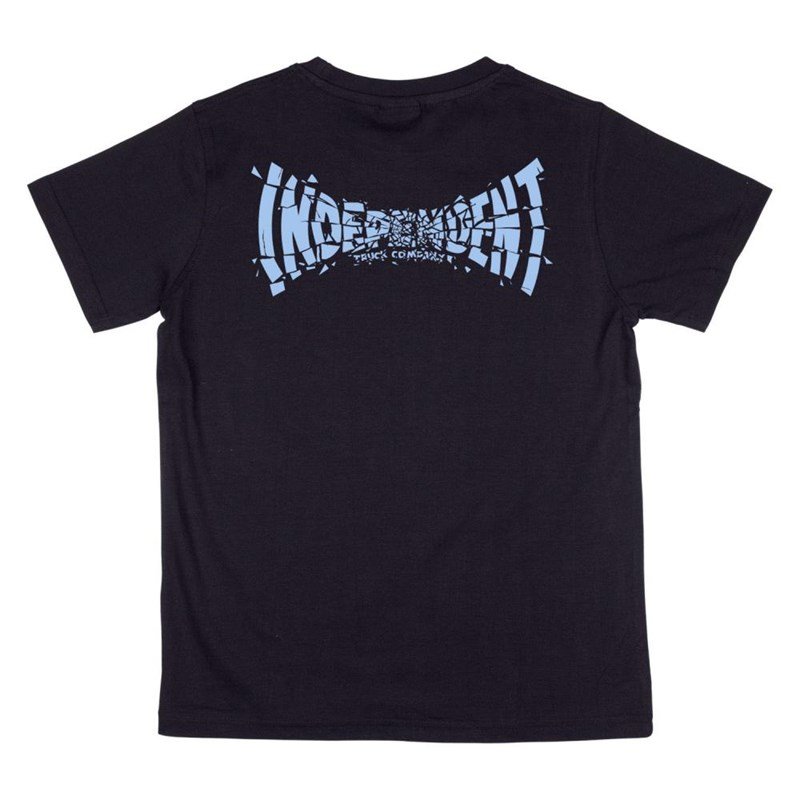 triko INDEPENDENT - Youth Shattered Span T-Shirt Black (BLACK)