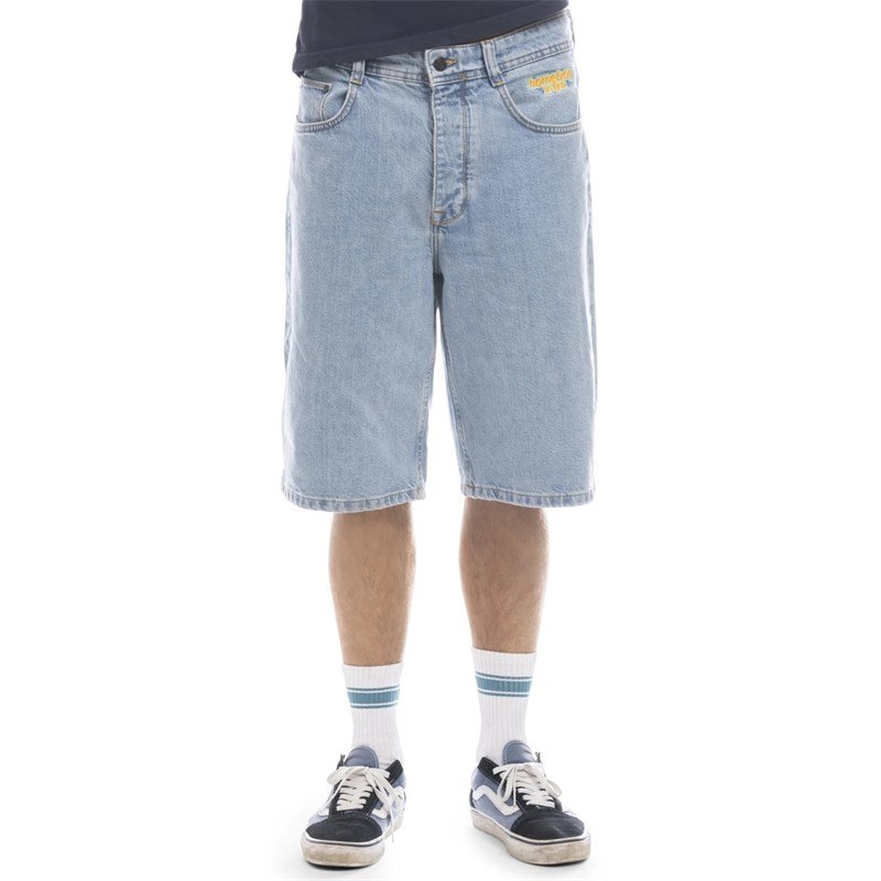 kraťasy HOMEBOY - x-tra Baggy Denim Shorts Moon (MOON-79) velikost: 28