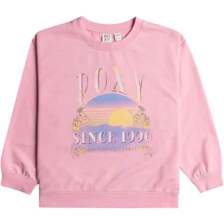 Mikina Roxy Morning Hike Rg A Girls - Růžová - 6