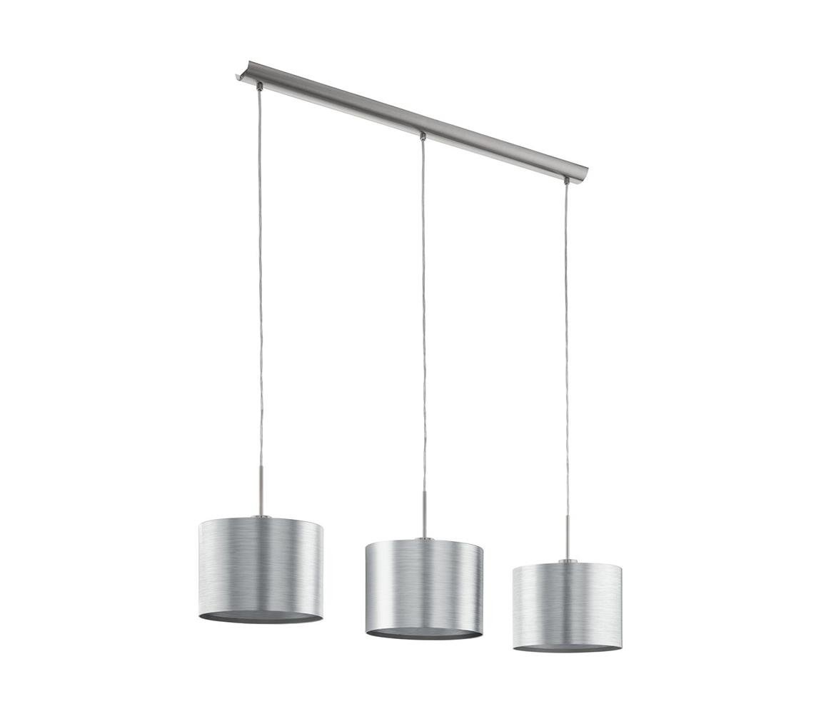 Eglo Eglo 39353 - Závěsné svítidlo SAGANTO 3xE27/60W/230V