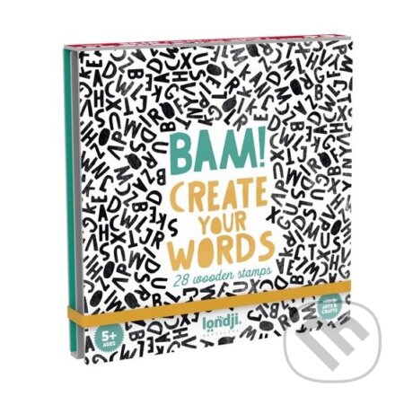 Razítkovací set písmenka - Londji