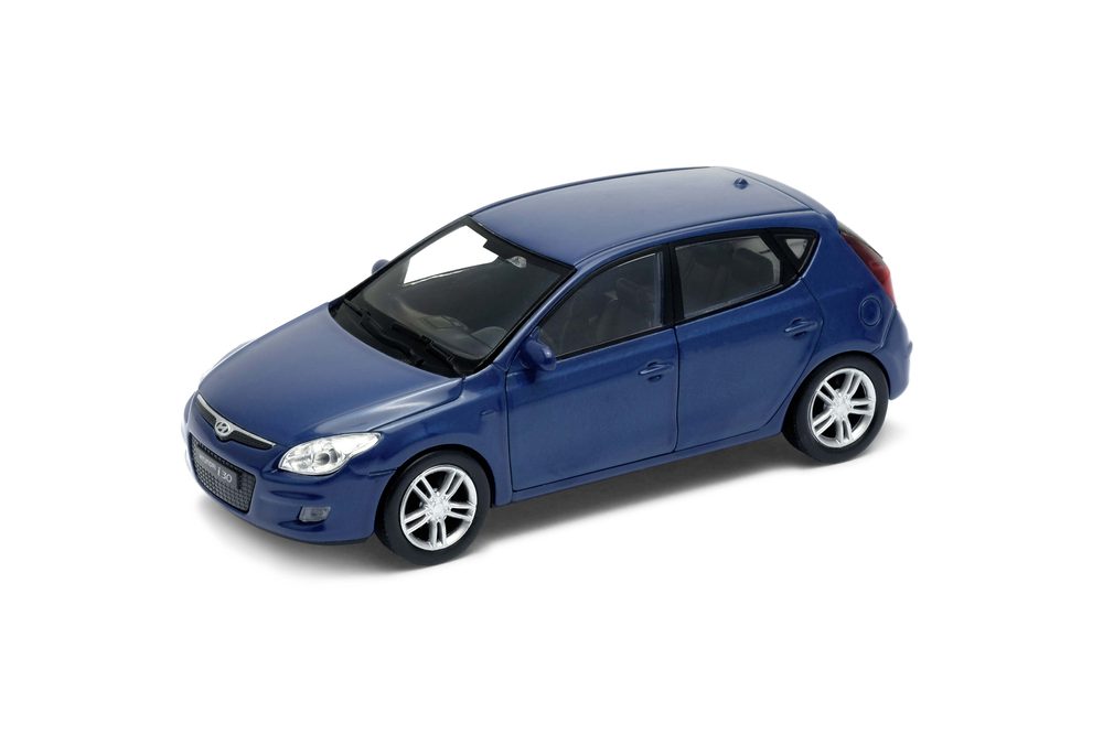 Welly Hyundai i30 1:34 tmavě červená