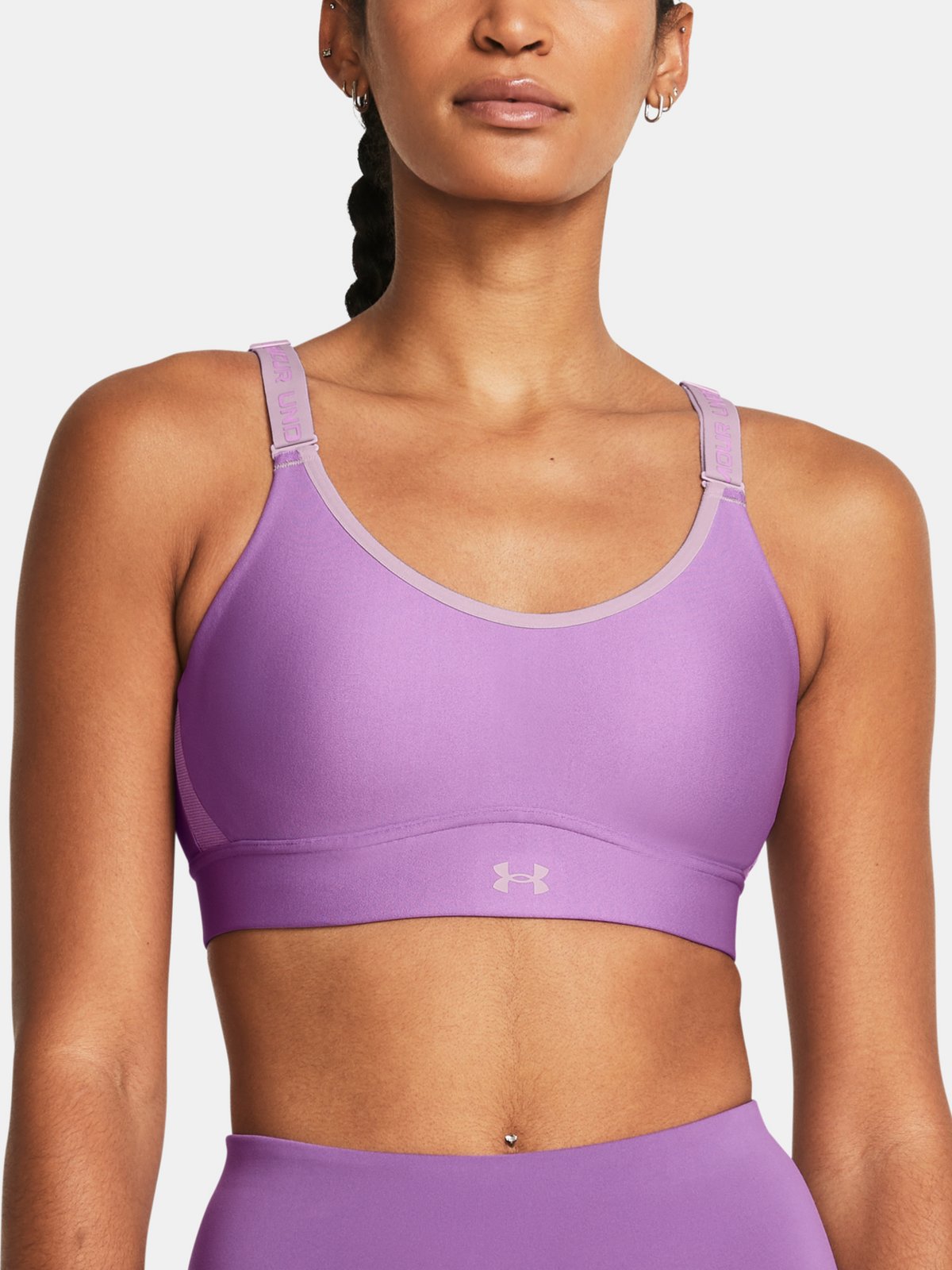 Under Armour Podprsenka UA Infinity Mid 2.0 Bra-PPL - Dámské