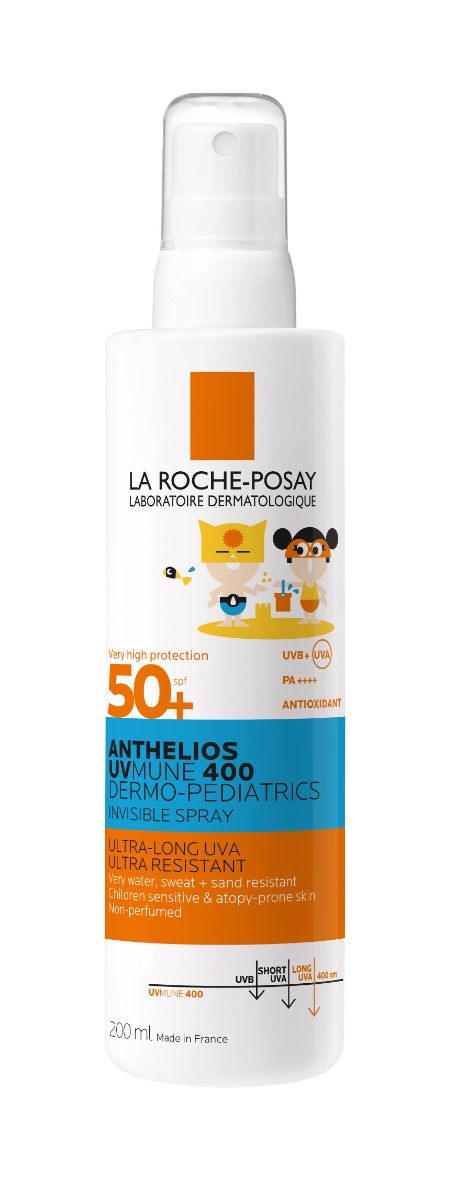 La Roche-Posay Anthelios Dermo-pediatrics SPF50+ ultralehký sprej 200 ml