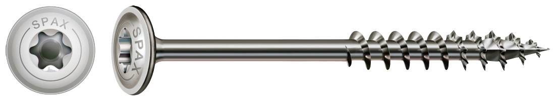 SPAX 0257000601005 šroub do dřeva 6 mm 100 mm T-STAR plus nerezová ocel A2 100 ks