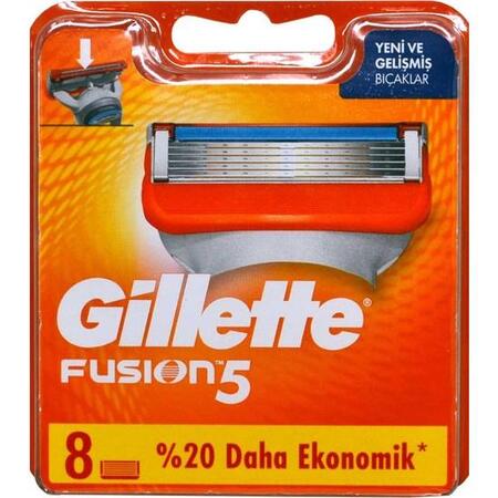 Gillette Fusion náhradní břity na holení 8 ks