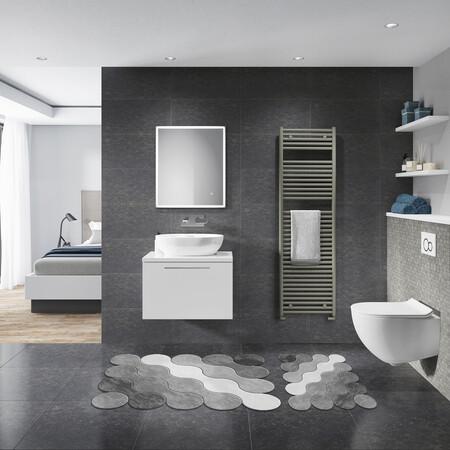 L'essentiel Maison Bathmat Set (2 Pieces) 21011715Gr Grey
