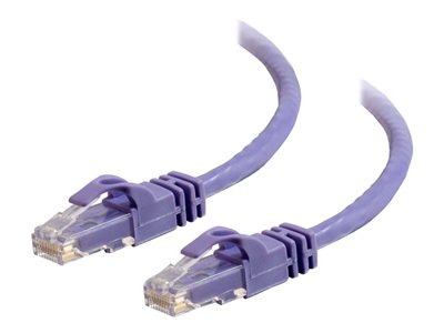 C2G Cat6 Booted Unshielded (UTP) Network Patch Cable - Patch kabel - RJ-45 (M) do RJ-45 (M) - 7 m - UTP - CAT 6 - lisovaný, provedení bez hrbolků, licna - purpurová
