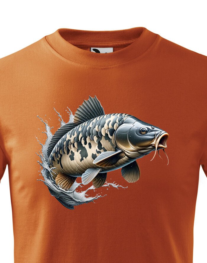 Dětské tričko Kapr - dětské tričko pro malé rybáře