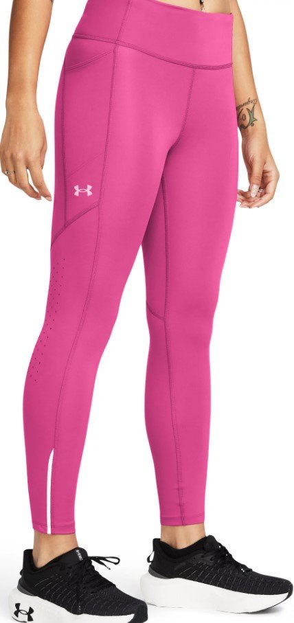 Legíny Under Armour UA Fly Fast Ankle Tights-PNK