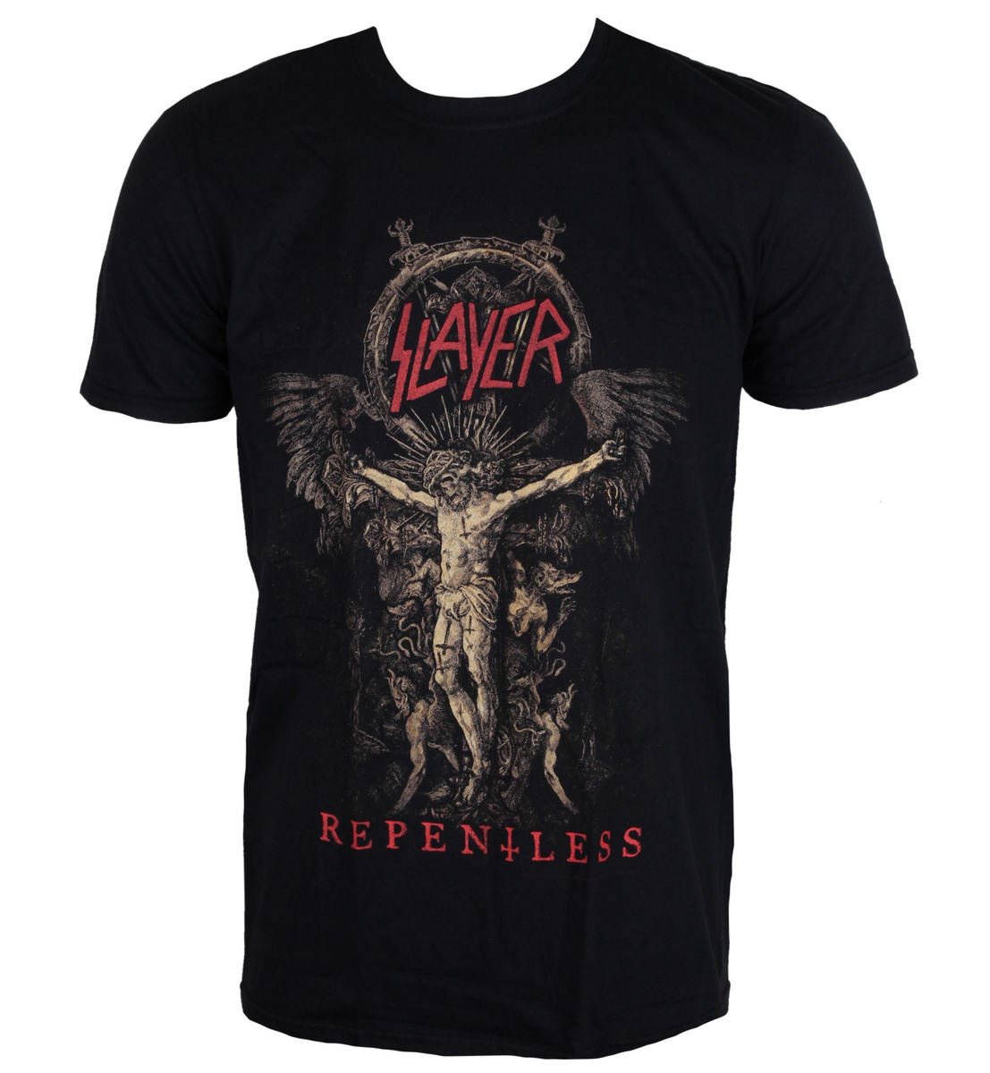 Tričko metal pánské Slayer - Swords - ROCK OFF - SLAYTEE35MB S