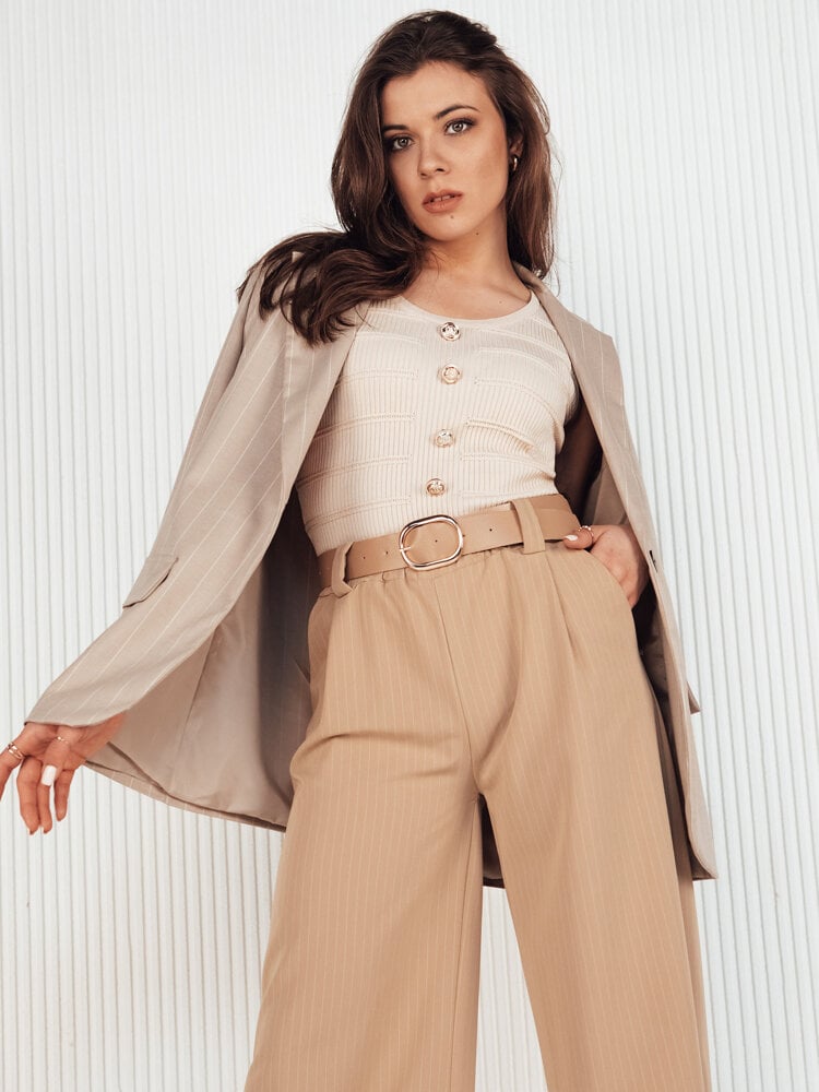 Dámský top GLARDOS béžový Dstreet