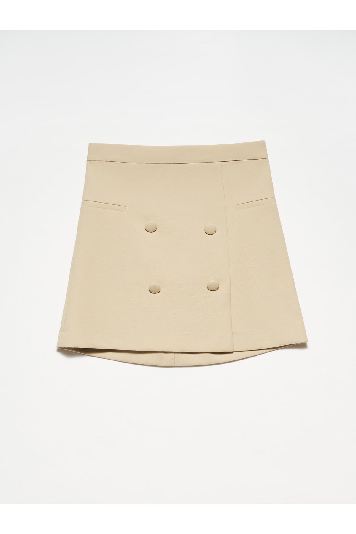 Dilvin 80776 Short Skirt-stone