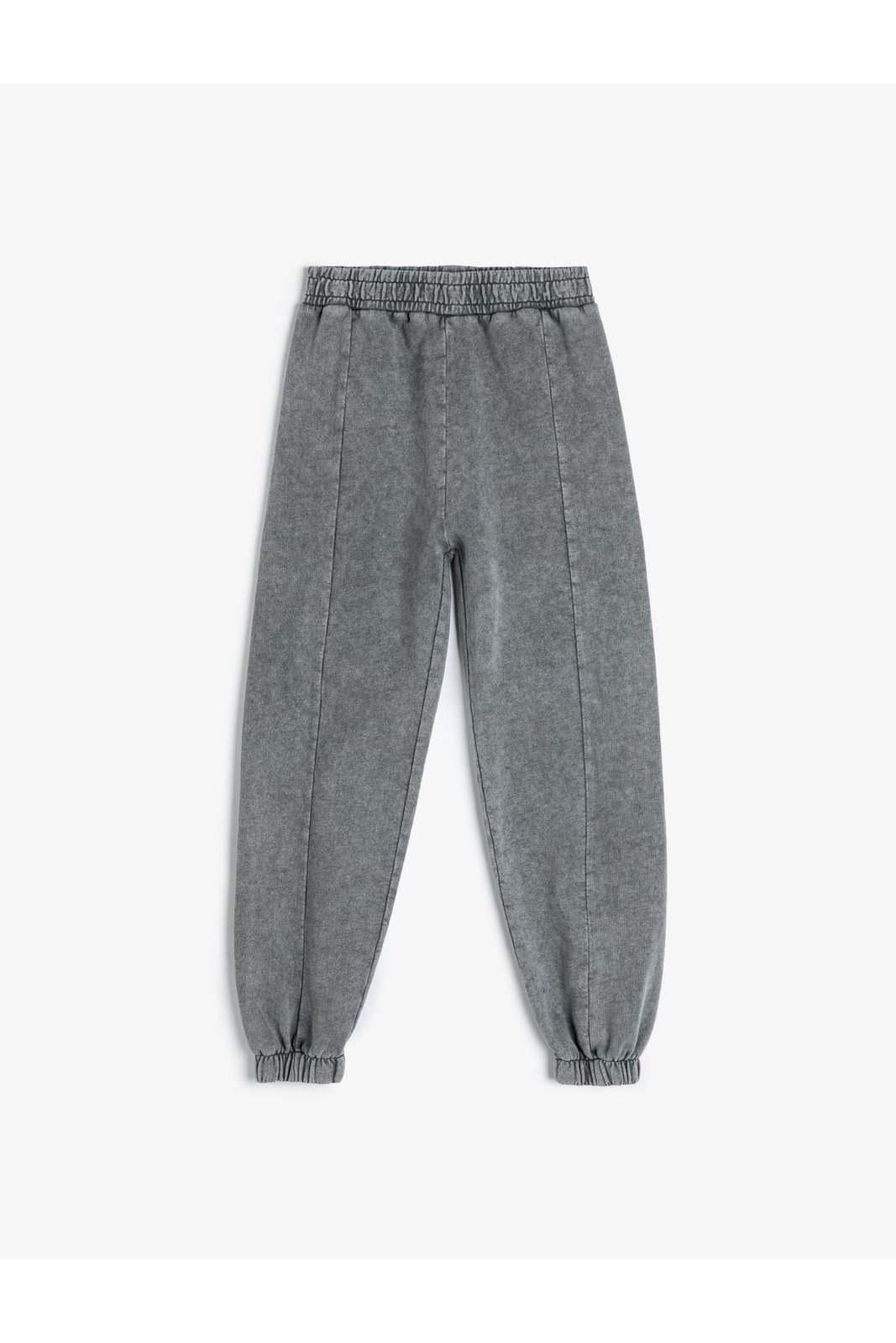 Koton Jogger Sweatpants Washed Elastic Waist Cotton