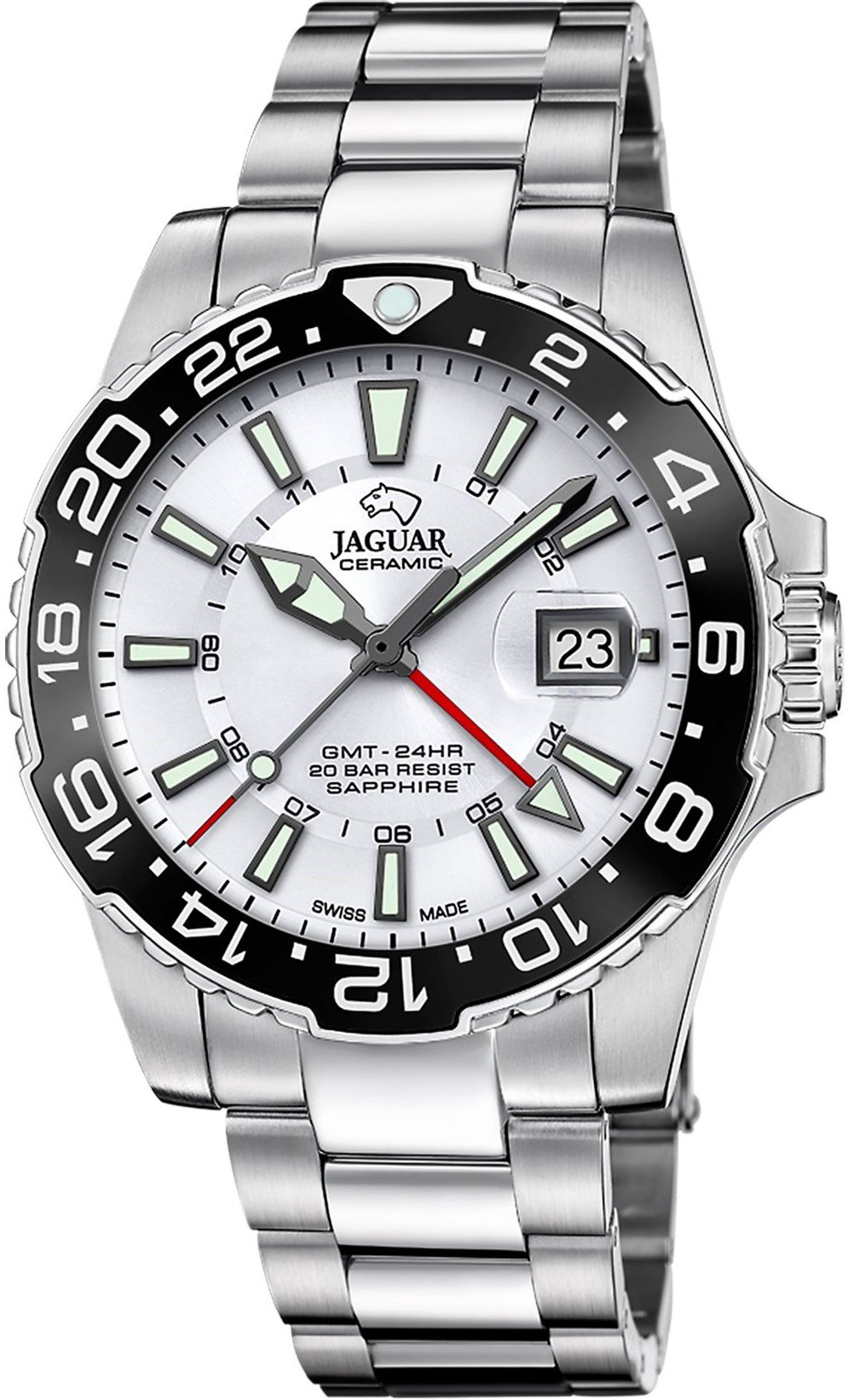 Jaguar Ceramic GMT J1011/1