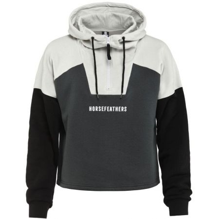 Mikina Horsefeathers Lilan Wms - Šedá - L