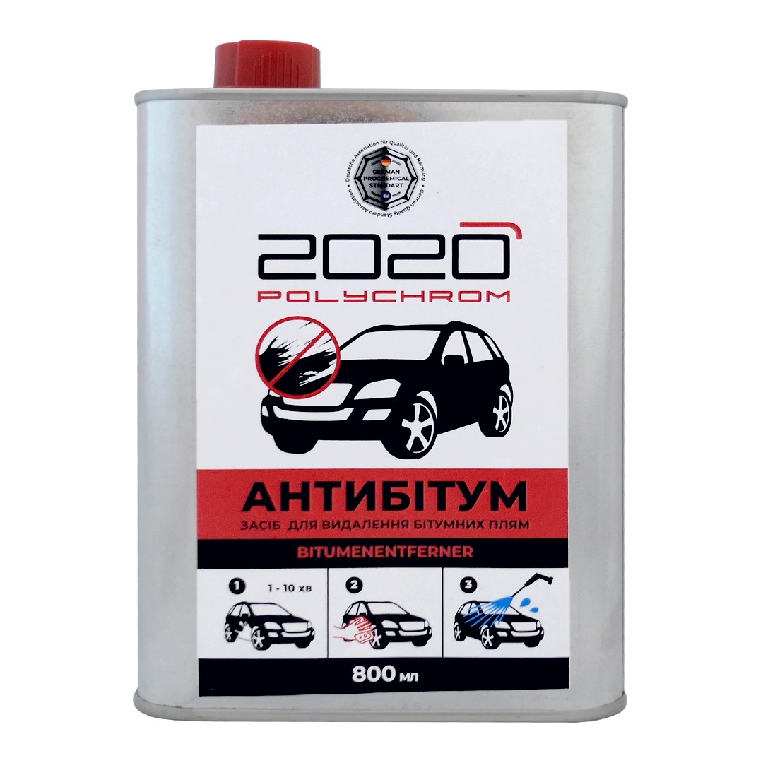 2020 Polychrom (DE+UK) 2020 POLYCHROM ANTIBITUM Odstraňovač bitumenových skvrn z aut 800ml