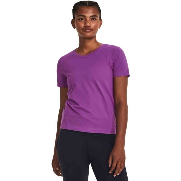 Under Armour MERIDIAN SS Dámské tričko, fialová, velikost