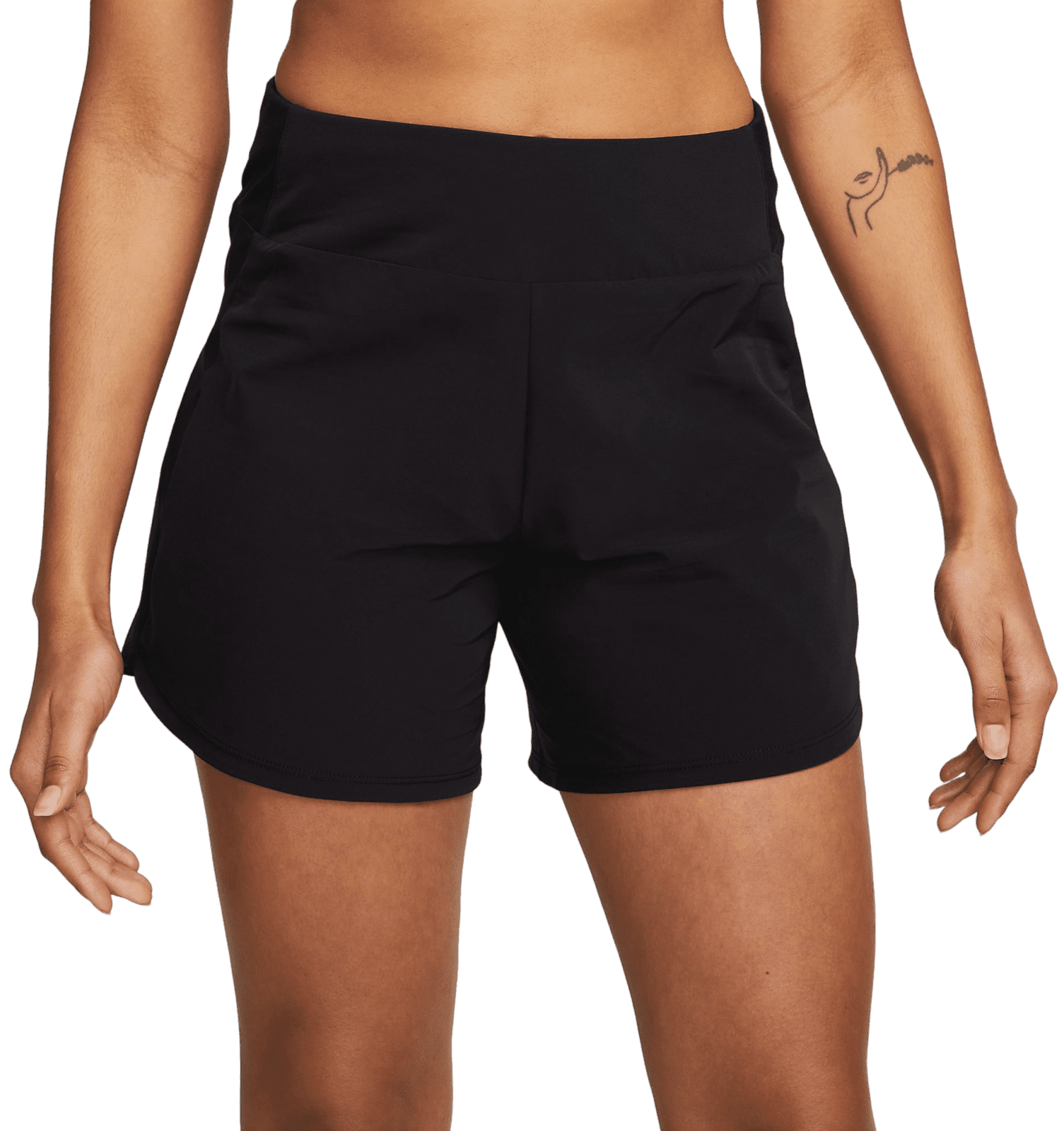 Šortky Nike W NK BLISS DF MR 5IN BR SHORT