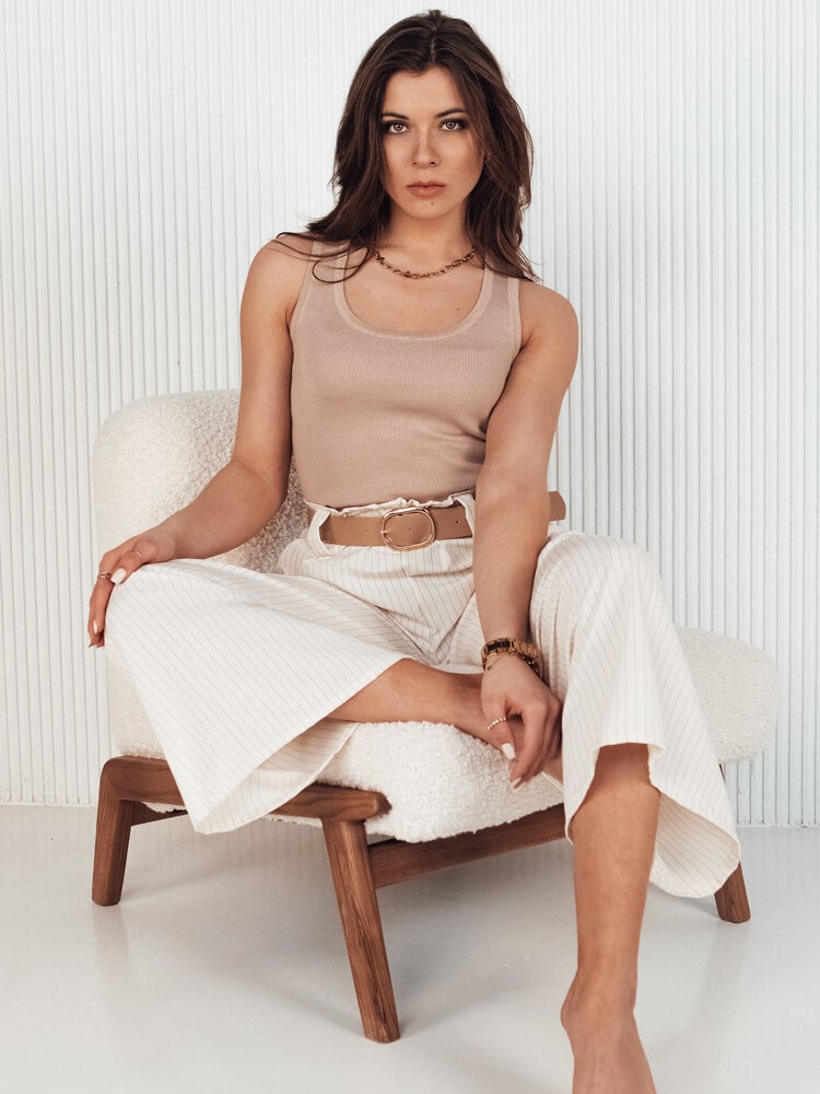 MINLA dámský top béžový Dstreet