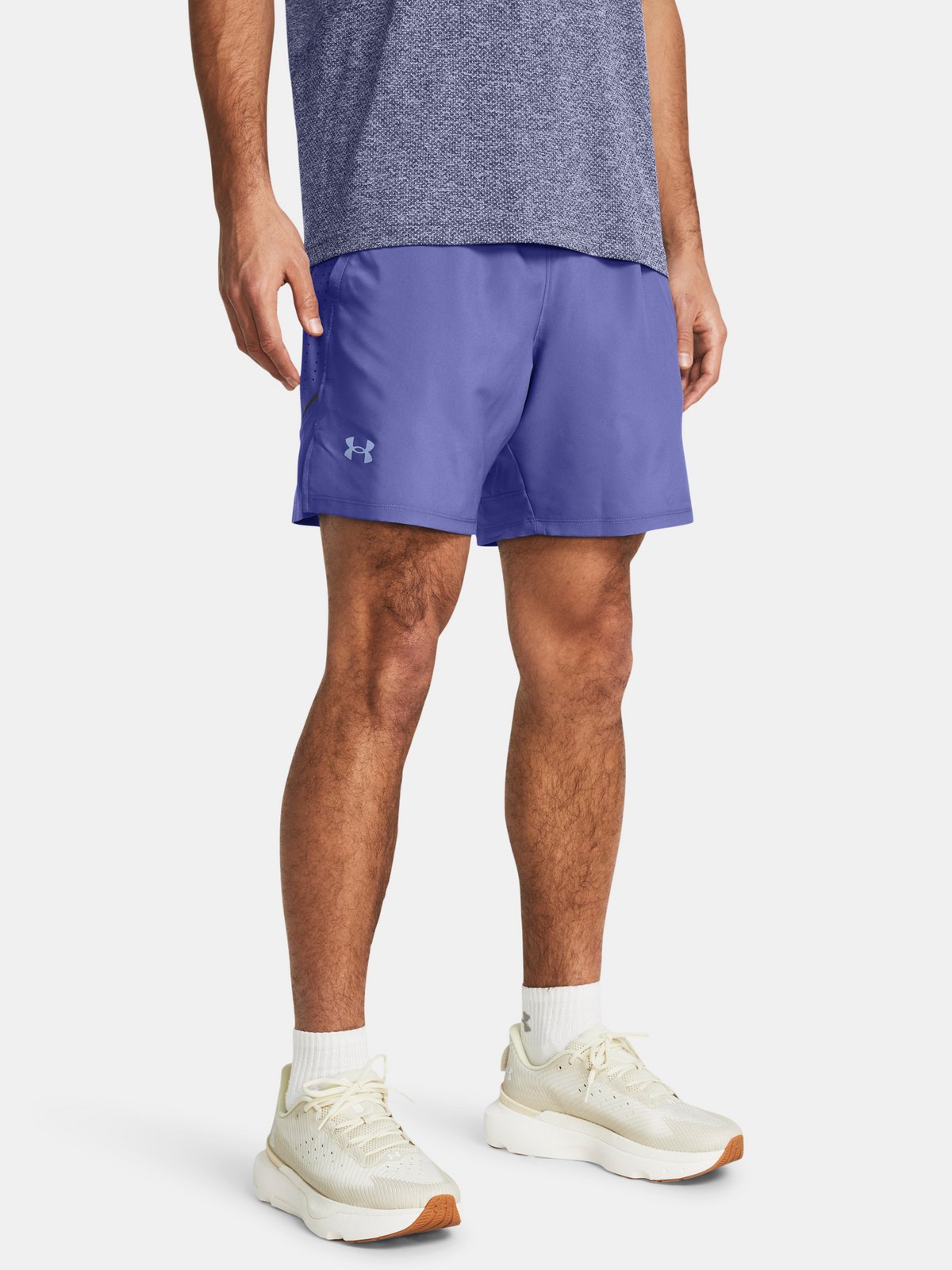 Under Armour Kraťasy UA LAUNCH PRO 2n1 7'' SHORTS-PPL - Pánské