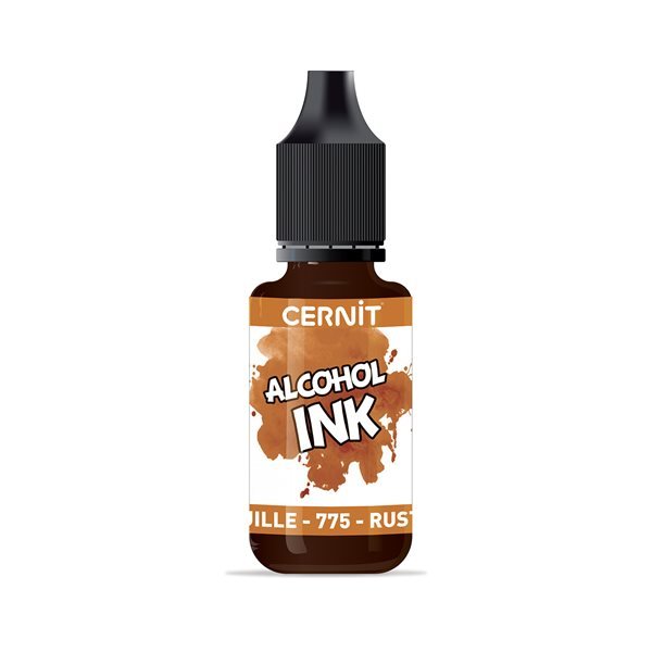 Alkoholový inkoust CERNIT 20 ml - rezavě hnědý