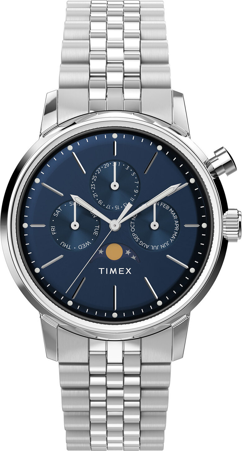 Hodinky Timex Marlin TW2W51300 Blue/Silver
