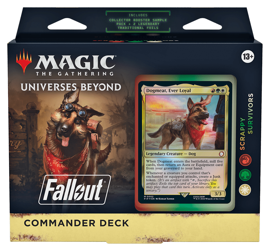 Wizards of the Coast Magic The Gathering - Fallout Commander Deck Varianta: Scrappy Survivors