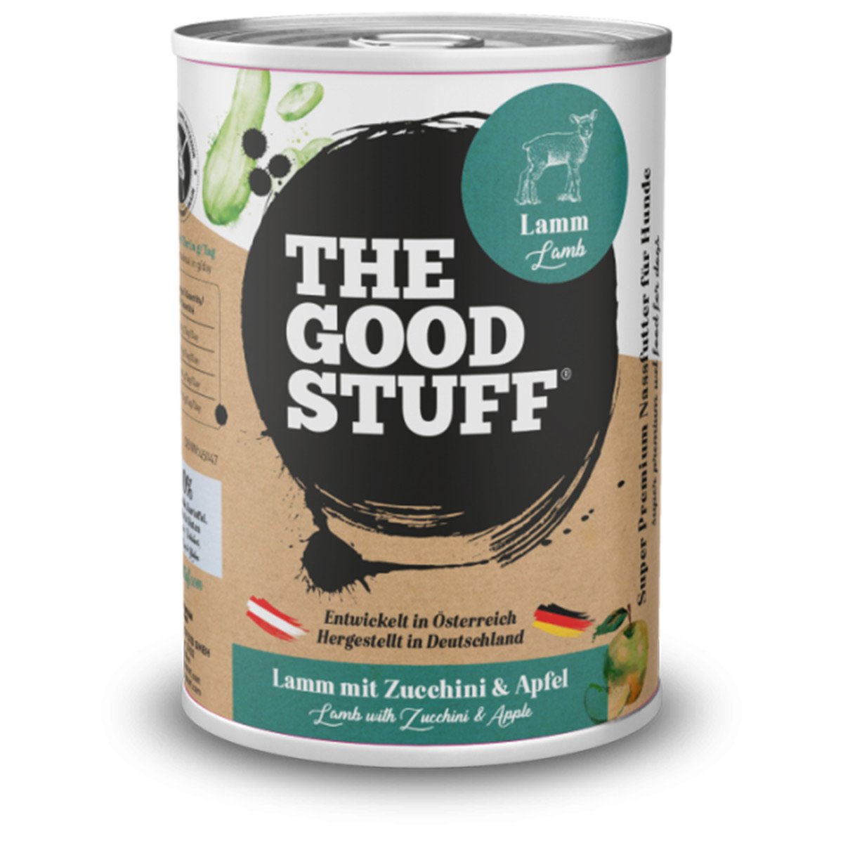 The Goodstuff Adult jehněčí maso s cuketou a jablkem 6 × 800 g