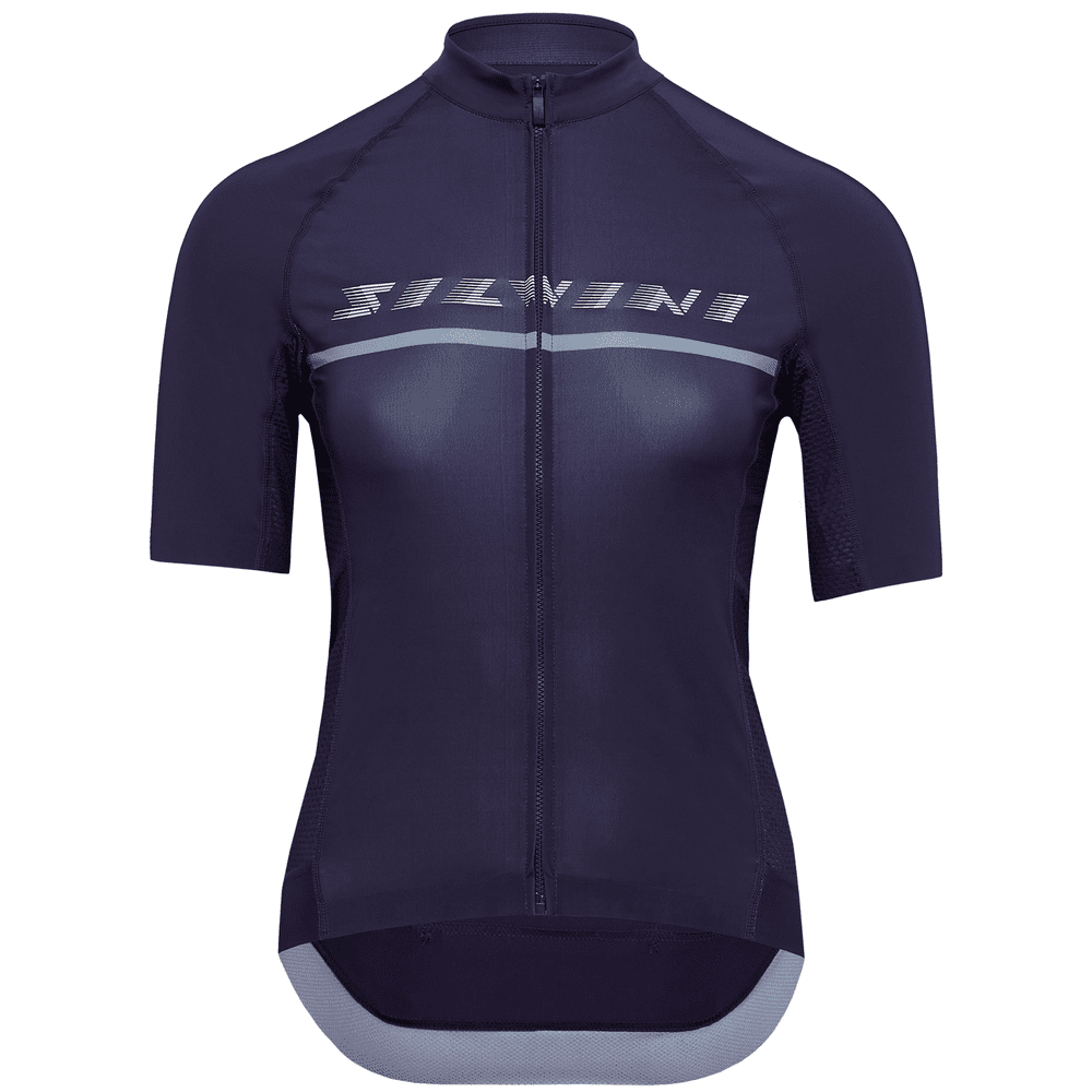 Dámský cyklistický dres silvini mazzana tmavě modrá s