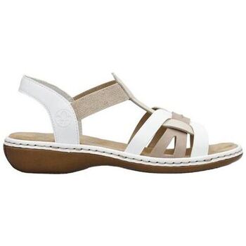 Rieker  65918  Bílá