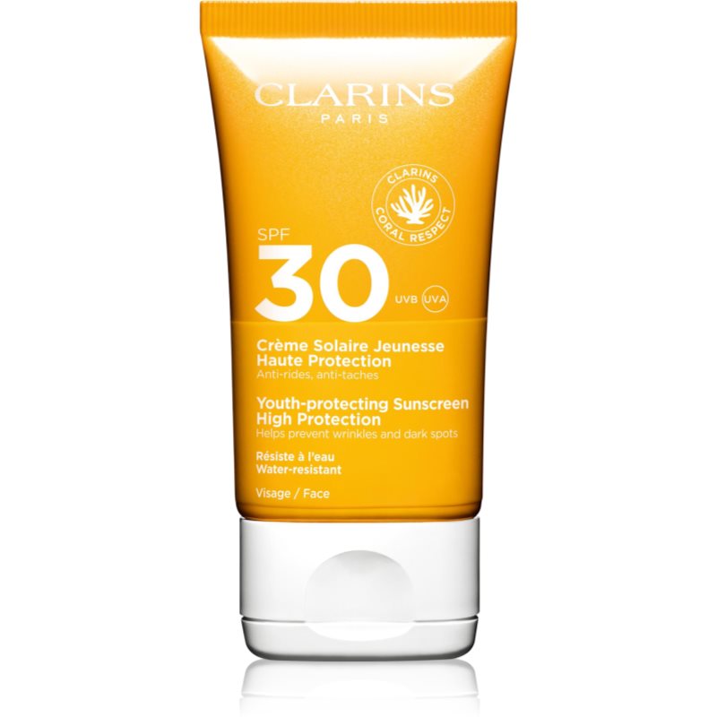 Clarins Youth-Protecting Sunscreen High Protection opalovací krém na obličej SPF 30 50 ml