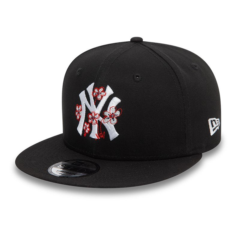 kšiltovka NEW ERA - 950 MLB Flower icon 9fifty NEW YORK YANKEES (BLK)