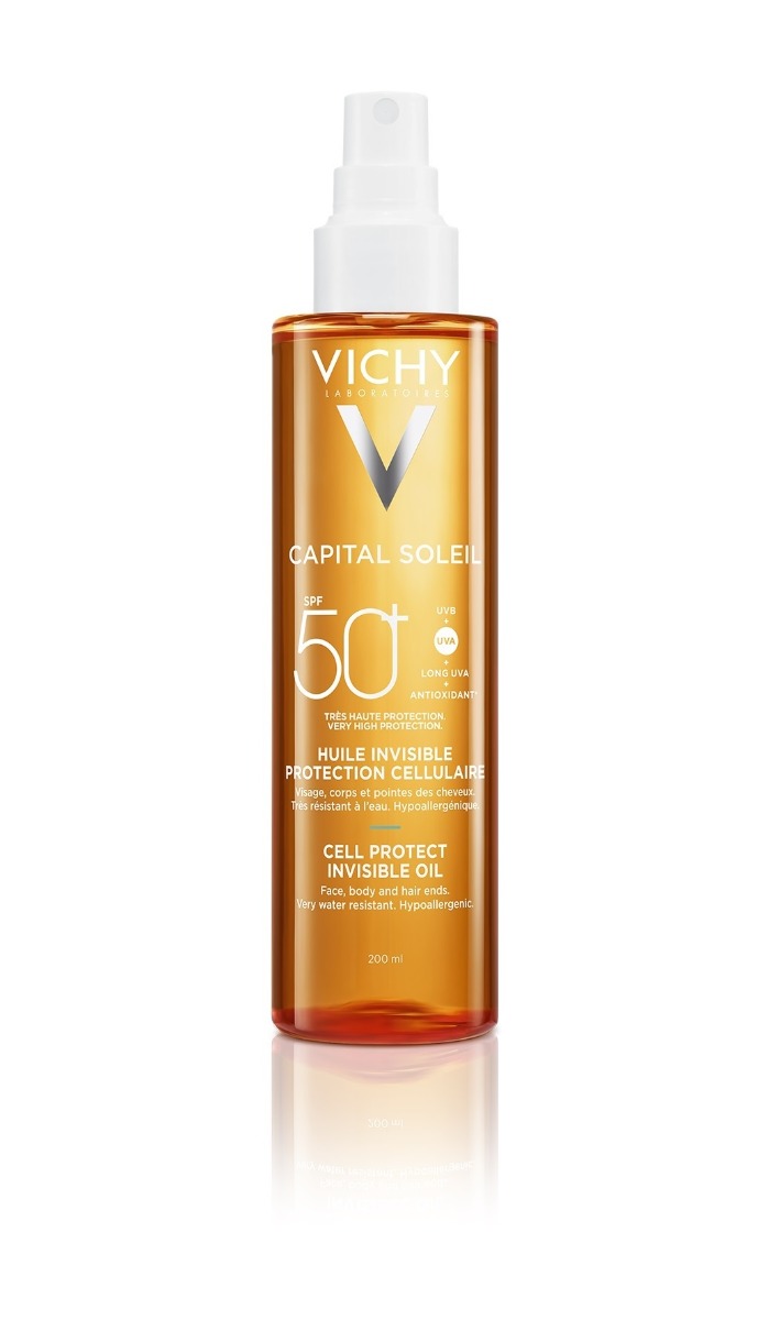 Vichy Capital Soleil Neviditelný olej SPF50+ 200 ml