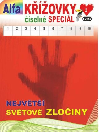 Křížovky číselné speciál 1/ 2024 - Největší světové zločiny