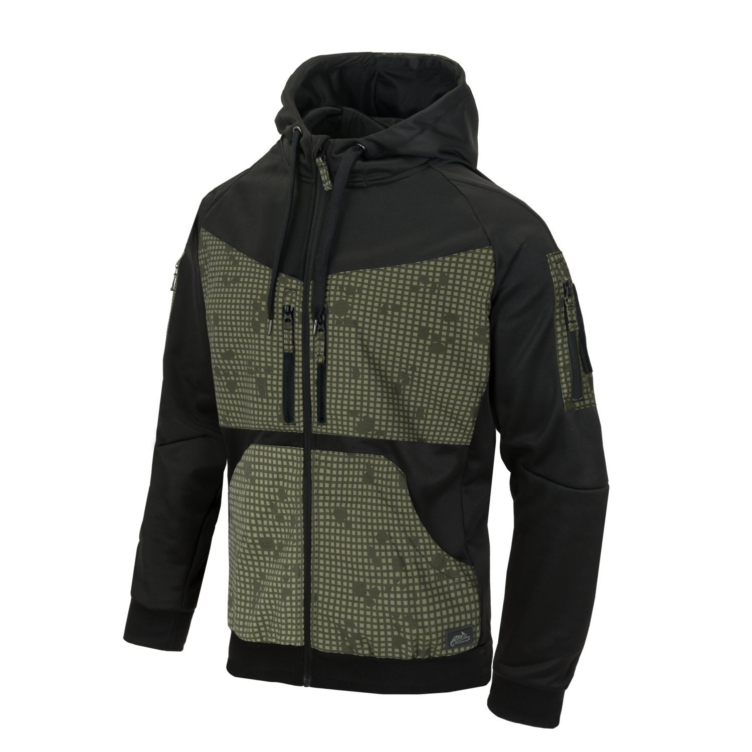 Mikina s kapucí na zip ROGUE Hoodie Desert Night Camo Helikon-Tex® BL-RHF-PO-010LA Velikost: XS