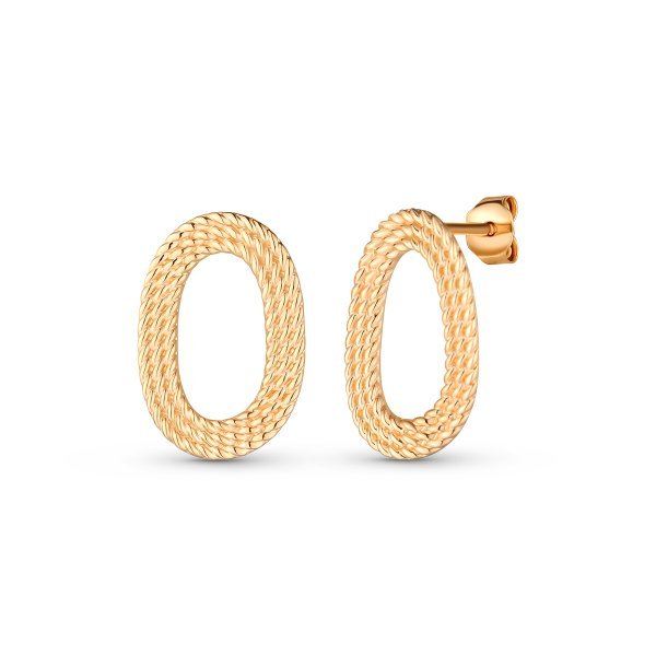 Náušnice z obecného kovu bez kamene M31-483-258640-0000