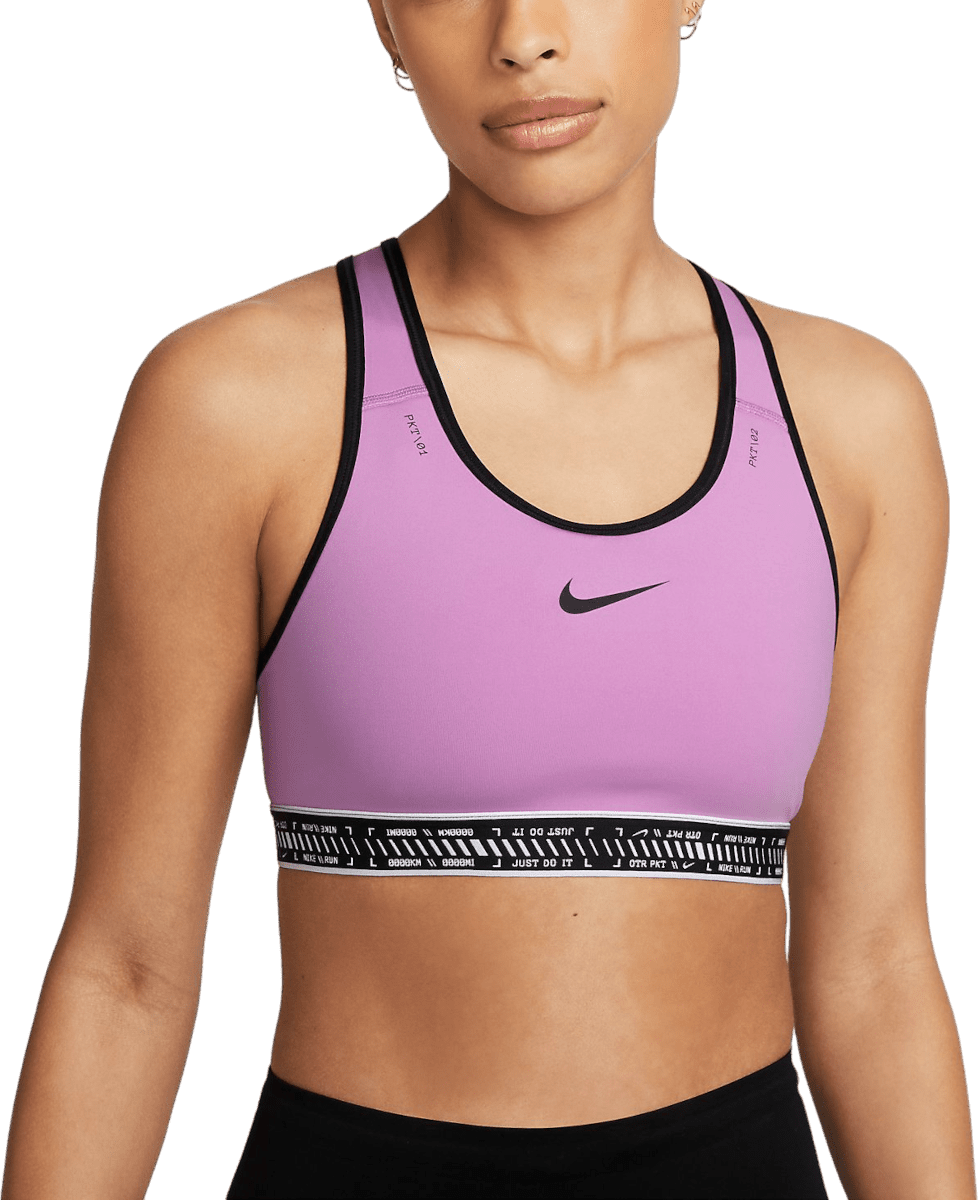 Podprsenka Nike W NK SWSH ON THE RUN BRA