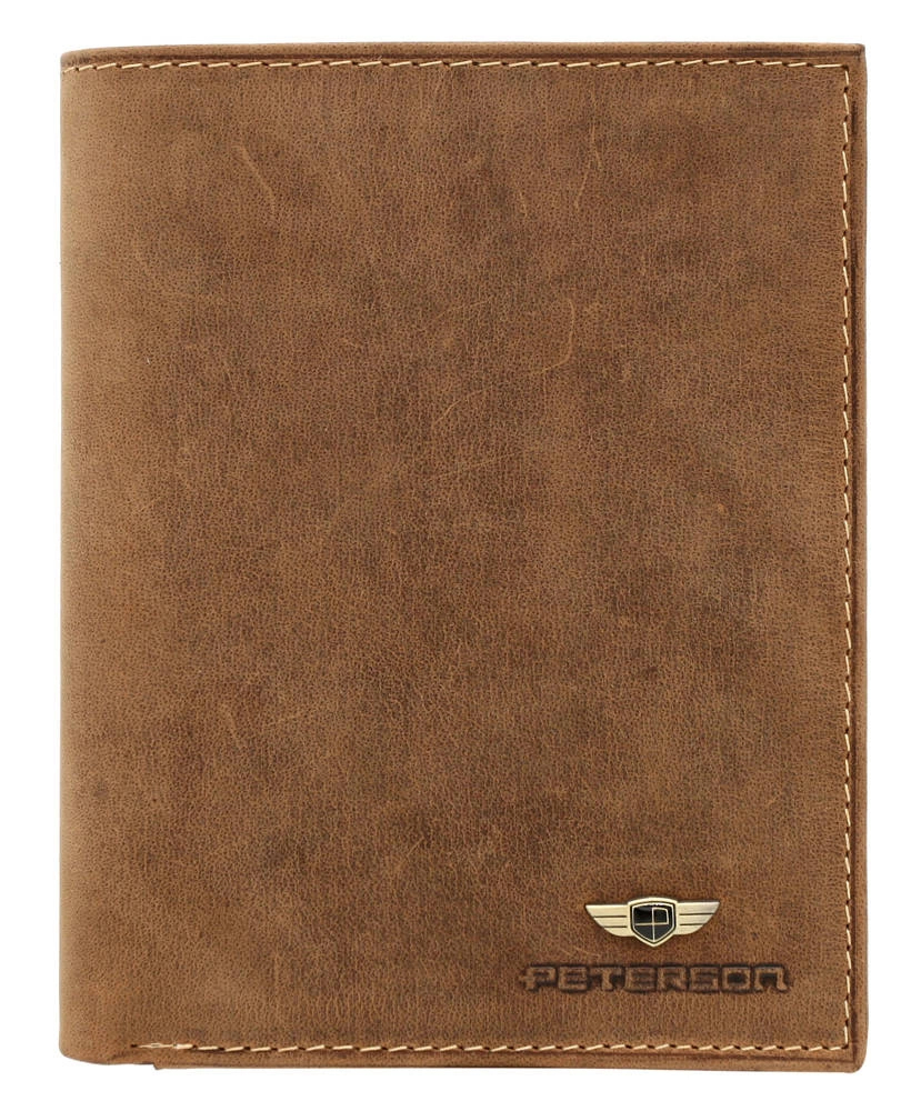 Peterson Pánská kožená peněženka Bem béžová One size