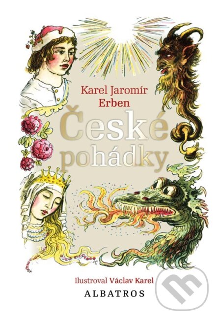 České pohádky K. J. Erbena - Karel Jaromír Erben, Václav Karel (ilustrátor)