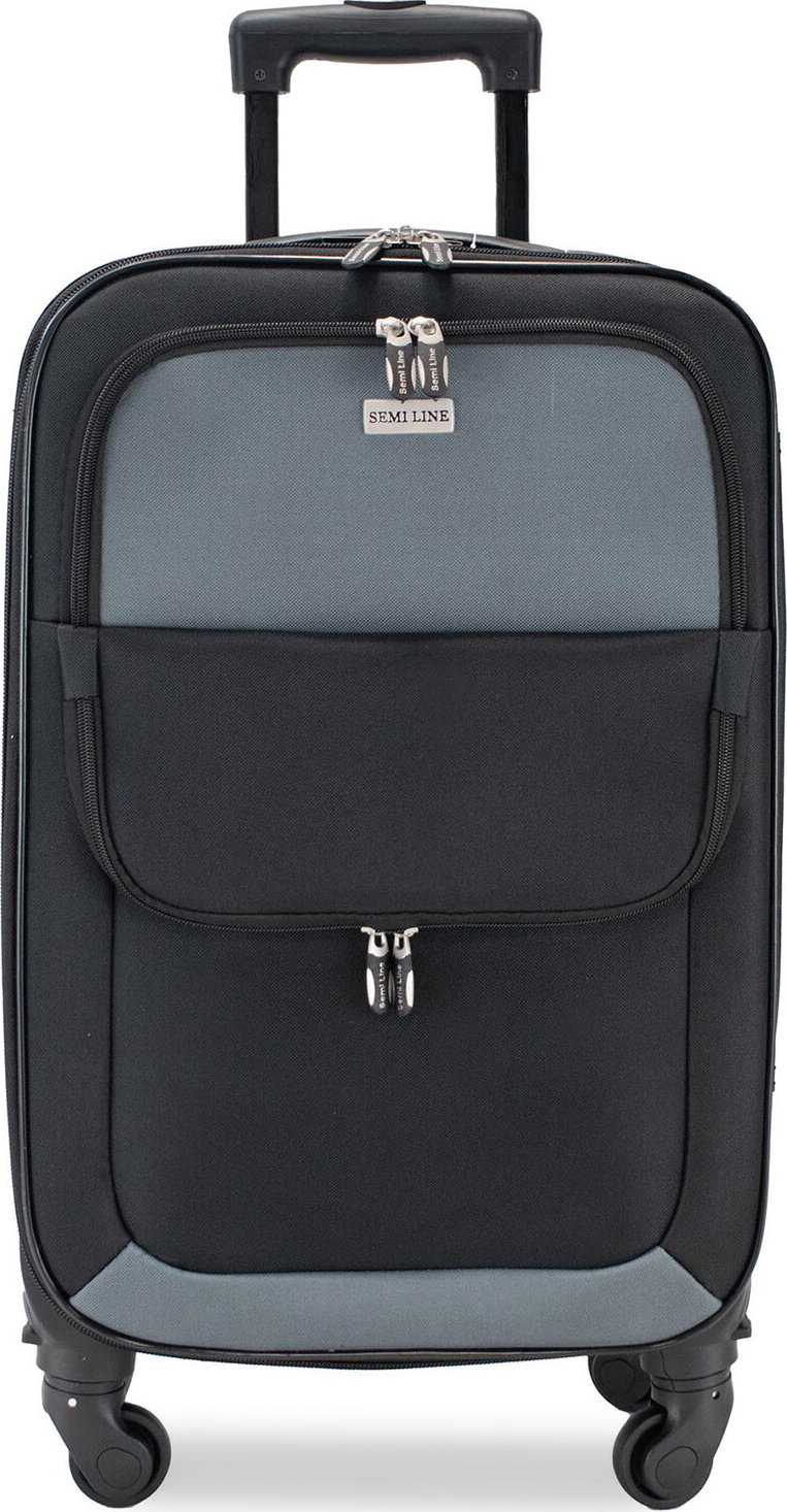 Kabinový kufr Semi Line T5602-2 Černá