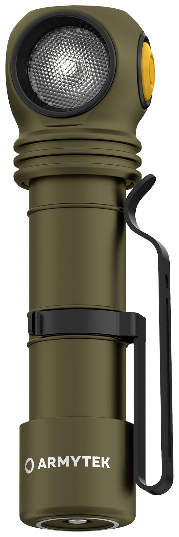 ArmyTek Wizard C2 Pro Olive White LED kapesní svítilna s klipem na opasek napájeno akumulátorem 2500 lm 115 g