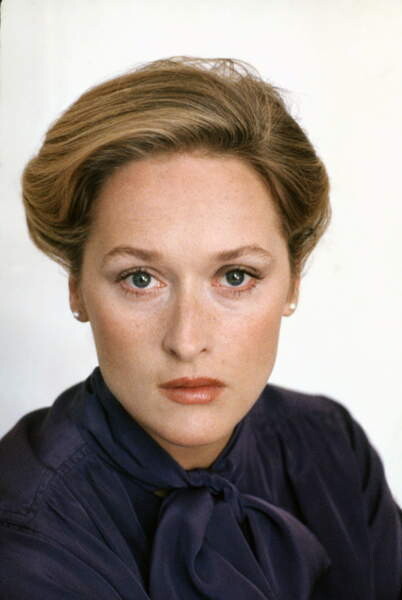BRIDGEMAN IMAGES Umělecká fotografie Meryl Streep, (26.7 x 40 cm)