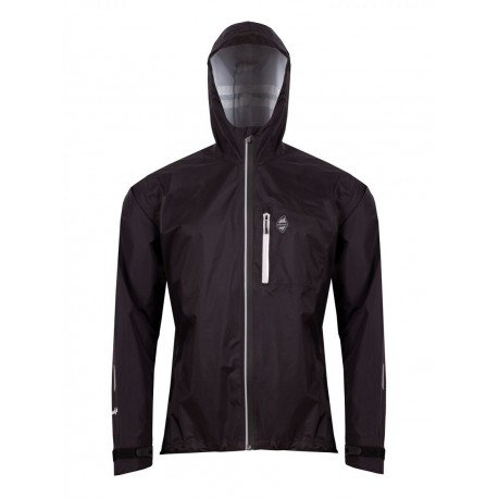 High Point Road Runner 4.0 Jacket black pánská lehká nepromokavá bunda BlocVent 2,5L L