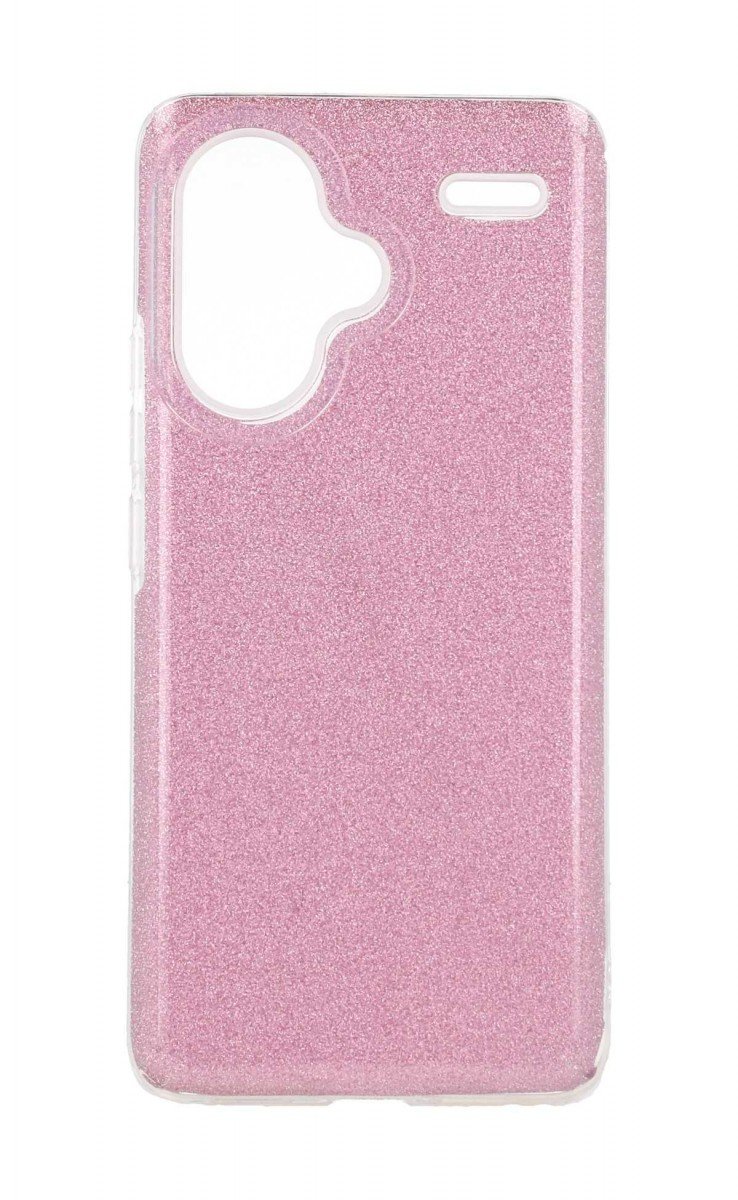 Kryt TopQ Xiaomi Redmi Note 13 Pro+ 5G glitter růžový 121945