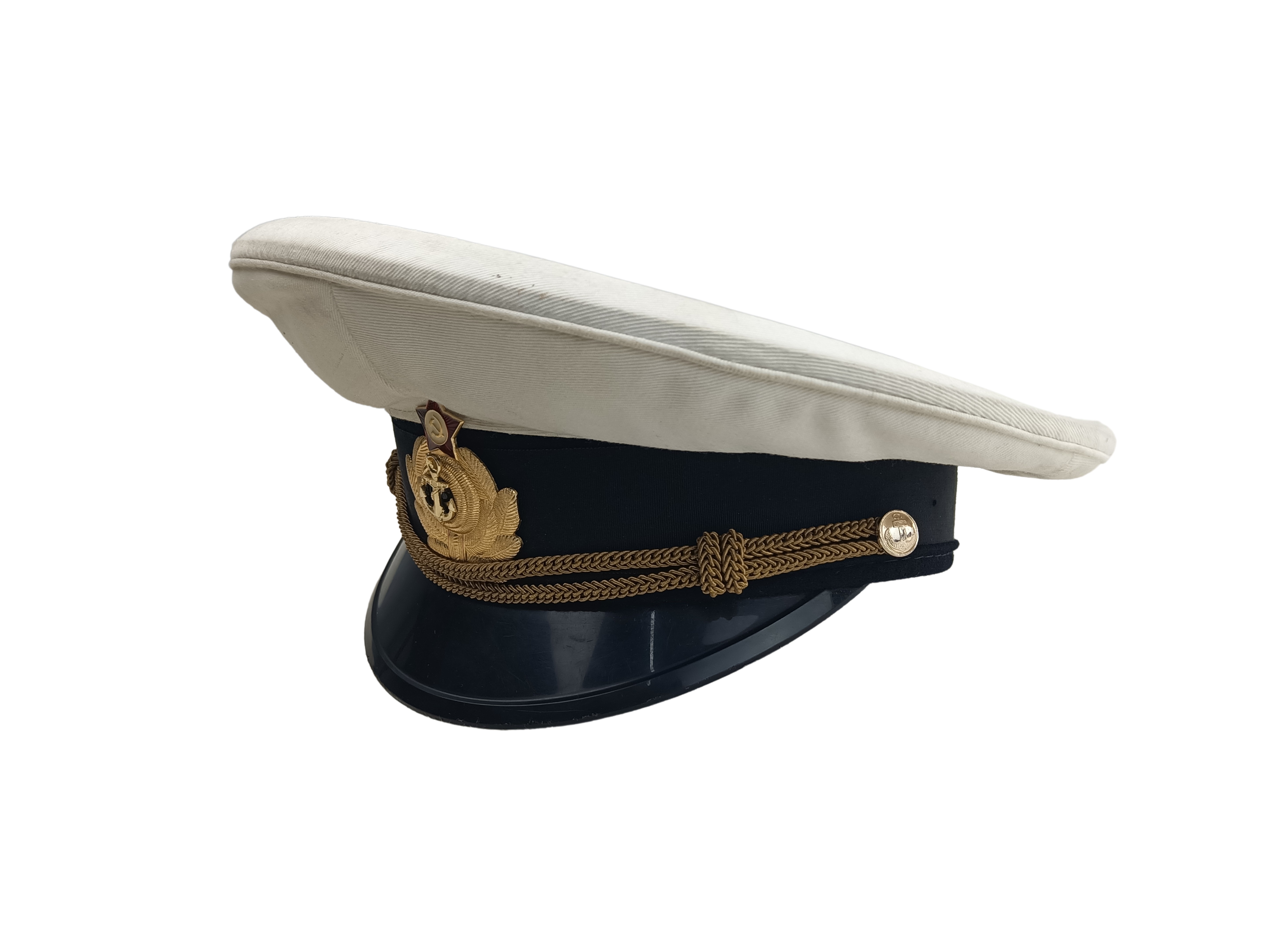 Brigadýrka ruská námořní slavnostní bílá originál Velikost: 57
