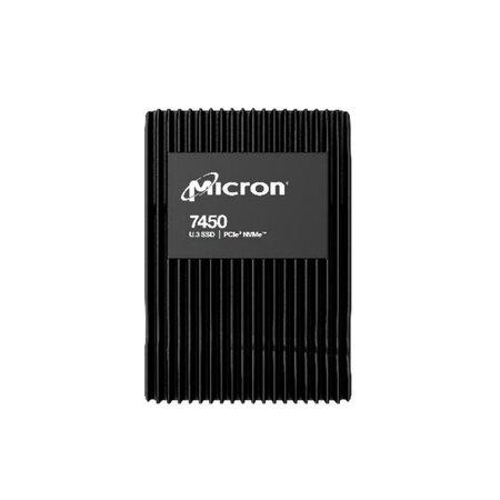 Micron 7450 MAX 6400GB NVMe U.3 (15mm) TCG-Opal Enterprise SSD [Single Pack], MTFDKCC6T4TFS-1BC15ABYYR