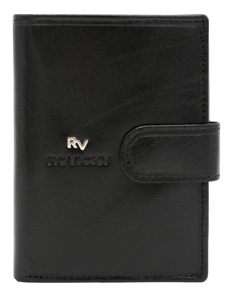 Rovicky Pánská kožená peněženka Knesz černá One size
