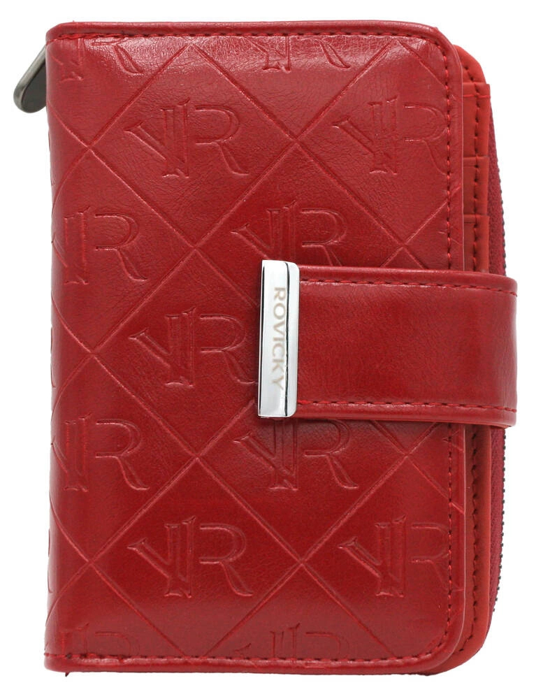 Rovicky Dámská kožená peněženka Shnen červená One size