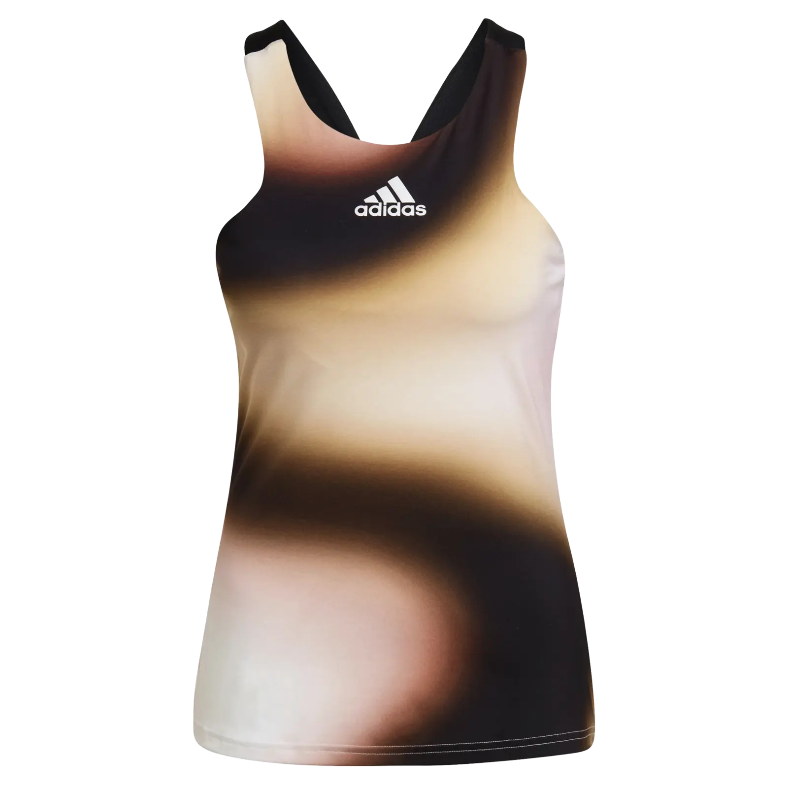 Dámské tílko adidas  Melbourne Y-Tank Sandy Beige M